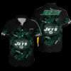 Personalized New York Jets Jungle Spirit Hawaiian Shirt