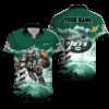 Personalized New York Jets Lighthouse Surge Hawaiian Shirt