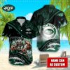 Personalized New York Jets Tropical Beast Hawaiian Shirt