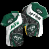 Personalized New York Jets Tropical Waves Hawaiian Shirt