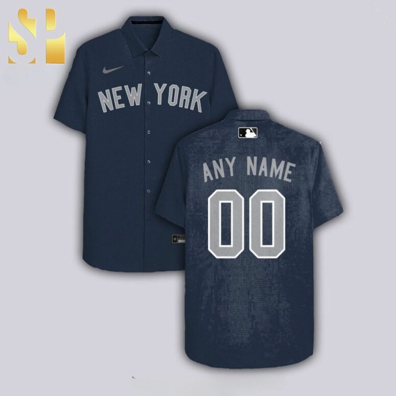 Personalized New York Yankees Game Day Hawaiian Shirt Personalized New York Yankees Game Day Hawaiian Shirt