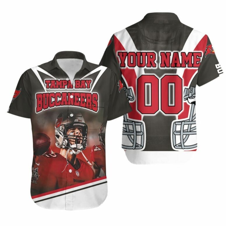 Personalized Tampa Bay Buccaneers Tom Brady 12 Hawaiian Shirt Personalized Tampa Bay Buccaneers Tom Brady 12 Hawaiian Shirt