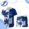 Personalized Tampa Bay Lightning Beach Blitz Hawaiian Shirt