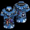Personalized Tennessee Titans Camouflage Bloom Personalized Hawaiian Shirt