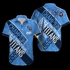 Personalized Tennessee Titans Champion Legacy Hawaiian Shirt
