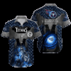 Personalized Tennessee Titans Dragon Eye Hawaiian Shirt