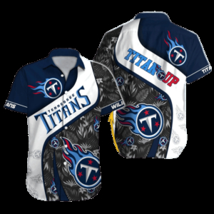 Personalized Tennessee Titans Dynamic Wave Hawaiian Shirt