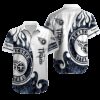 Personalized Tennessee Titans Flame Crest Hawaiian Shirt