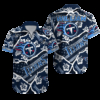 Personalized Tennessee Titans Floral Rip Hawaiian Shirt