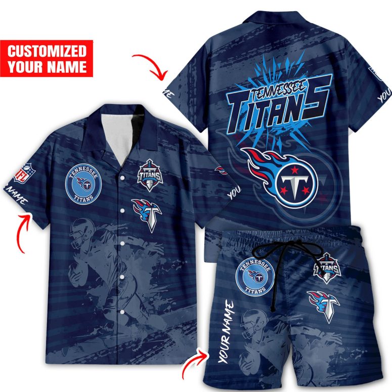 Personalized Tennessee Titans Game Day Classic Hawaiian Shirt Personalized Tennessee Titans Game Day Classic Hawaiian Shirt