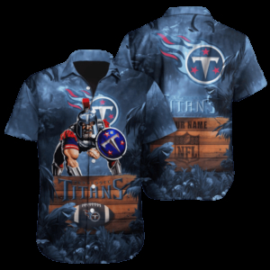 Personalized Tennessee Titans Island Warrior Hawaiian Shirt
