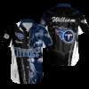 Personalized Tennessee Titans Shadow Clash Hawaiian Shirt