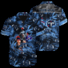 Personalized Tennessee Titans Warrior Leaves Hawaiian Shirt