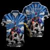 Personalized Tennessee Titans Warrior Sunrise Hawaiian Shirt