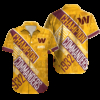Personalized Washington Commanders Champion Stripes Hawaiian Shirt