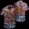 Personalized Washington Commanders Flamingo Ocean Hawaiian Shirt