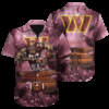 Personalized Washington Commanders Jungle Warrior Hawaiian Shirt