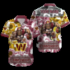 Personalized Washington Commanders Storm Blitz Hawaiian Shirt
