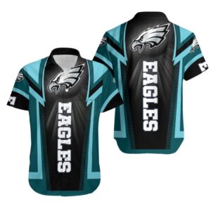 Philadelphia Eagles Basic V10 NFL Football Team Hawaiian Shirt