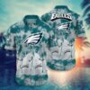 Philadelphia Eagles Basic V14 NFL Football Team Hawaiian Shirt