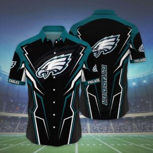 Philadelphia Eagles Basic V6 NFL Football Team Hawaiian Shirt