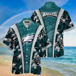 Philadelphia Eagles Basic V8 NFL Football Team Hawaiian Shirt