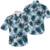 Philadelphia Eagles Coconut Leaves NFL Football Team Hawaiian Shirt