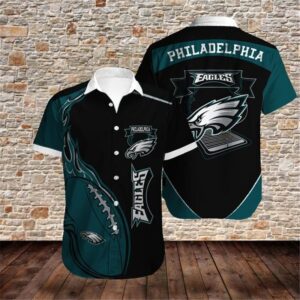 Philadelphia Eagles Firing Ball NFL Football Team Hawaiian Shirt