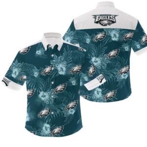 Philadelphia Eagles Graphic NFL Football Team Hawaiian Shirt