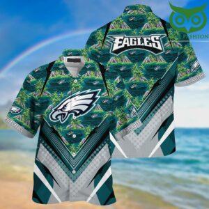 Philadelphia Eagles Islands NFL Football Team Hawaiian Shirt