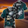 Philadelphia Eagles Mickey Mouse NFL Football Team Hawaiian Shirt