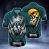 Philadelphia Eagles Mickey Mouse V2 NFL Football Team Hawaiian Shirt
