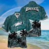 Philadelphia Eagles Ocean NFL Football Team Hawaiian Shirt