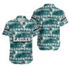 Philadelphia Eagles Sea Waves NFL Football Team Hawaiian Shirt