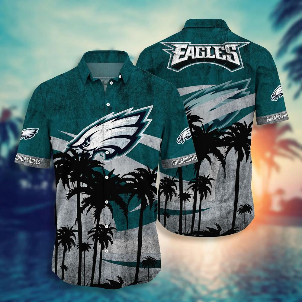 Philadelphia Eagles Seaboard NFL Football Team Hawaiian Shirt Philadelphia Eagles Seaboard NFL Football Team Hawaiian Shirt