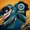 Philadelphia Eagles Shark NFL Football Team Hawaiian Shirt