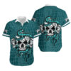 Philadelphia Eagles Snake and Skull NFL Football Team Hawaiian Shirt