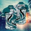Philadelphia Eagles Tropical Graphic NFL Football Team Hawaiian Shirt