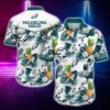 Philadelphia Eagles Tropical Pineapple NFL Football Team Hawaiian Shirt