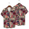 Philadelphia Phillies Retro Patchwork Hawaiian Shirt