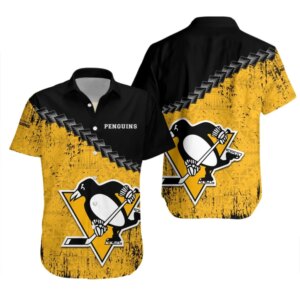 Pittsburgh Penguins Urban Edge Hawaiian Shirt