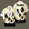 Pittsburgh Steelers Beach Scene NFL Football Team Hawaiian Shirt