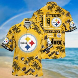 Pittsburgh Steelers Coconut Ball NFL Football Team Hawaiian Shirt