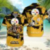 Pittsburgh Steelers Custom Name NFL Football Team Hawaiian Shirt
