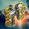 Pittsburgh Steelers Day and Night NFL Football Team Hawaiian Shirt
