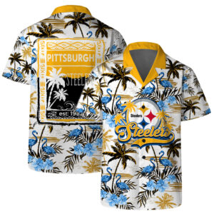 Pittsburgh Steelers Est 1933 NFL Football Team Hawaiian Shirt