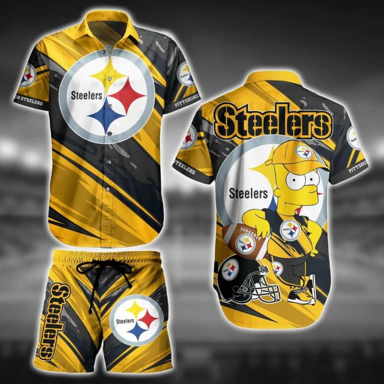 Pittsburgh Steelers Fanatic Fun Hawaiian Shirt Pittsburgh Steelers Fanatic Fun Hawaiian Shirt