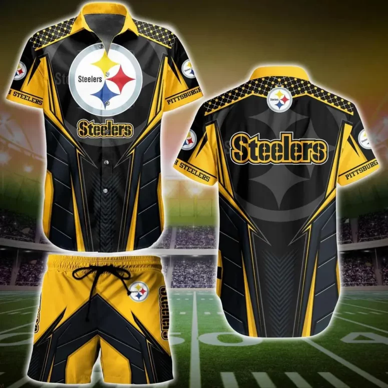 Pittsburgh Steelers Titan Geary Hawaiian Shirt Pittsburgh Steelers Titan Geary Hawaiian Shirt