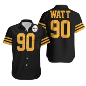 Pittsburgh Steelers Watt #90 Hawaiian Shirt