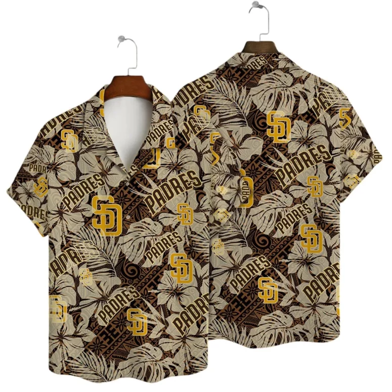 San Diego Padres Island Heritage Hawaiian Shirt San Diego Padres Island Heritage Hawaiian Shirt